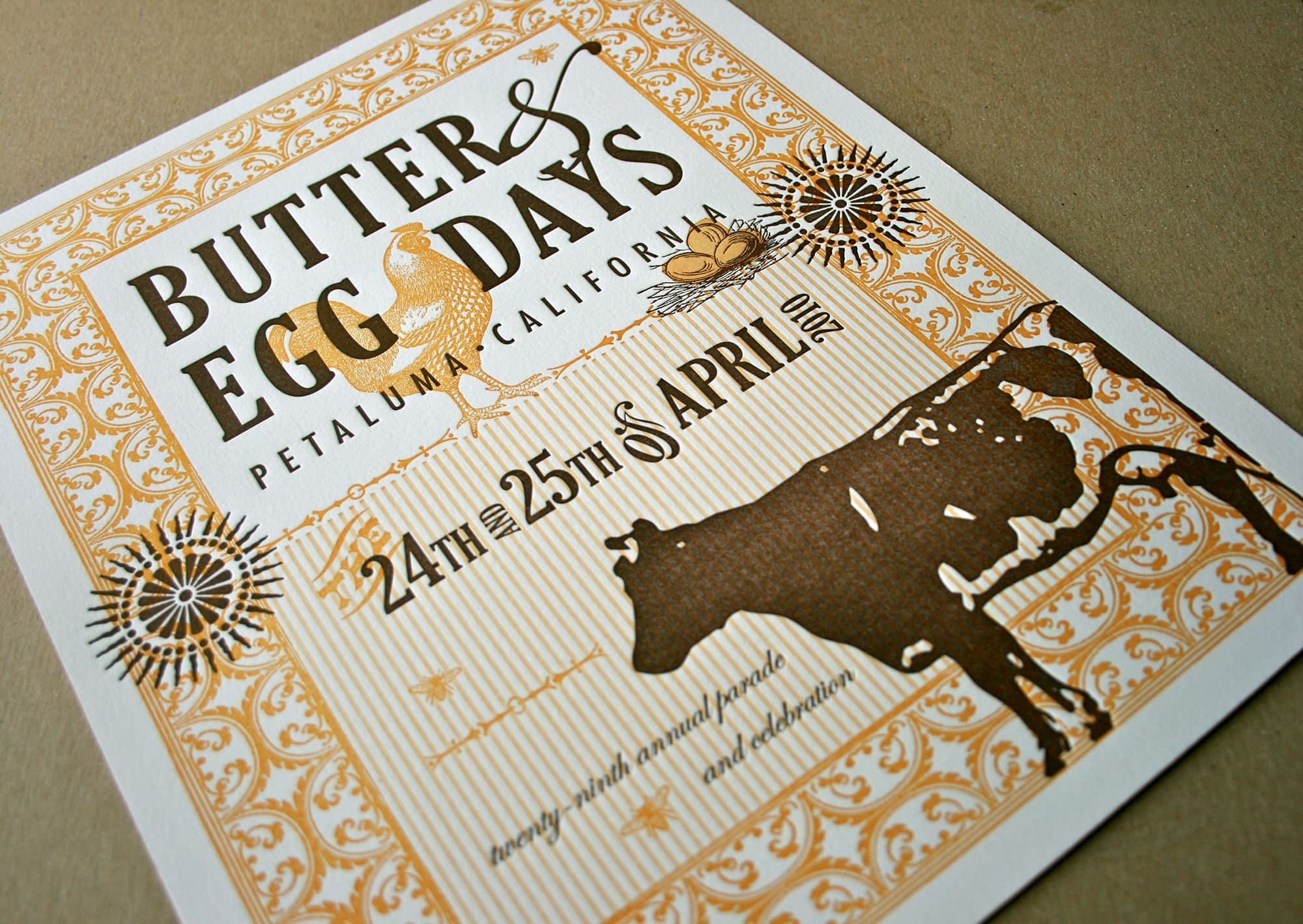 Butter & Egg Days limited edition posters